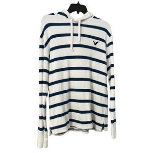 American Eagle Outfitters Men’s “Live Your Life” Thermal Hoodie Stretchy Warm L